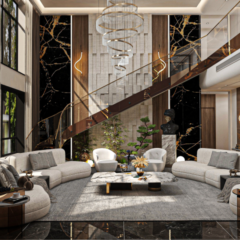 CHI PHÍ THI CÔNG NỘI THẤT CĂN HỘ MODERN LUXURY