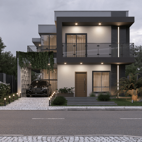 THAM KHẢO 10 MẪU THIẾT KẾ MẶT TIỀN NHÀ PHỐ HIỆN ĐẠI 2025