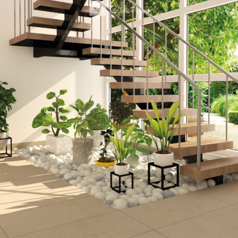 GIẢI PHÁP THIẾT KẾ NỘI THẤT TẬN DỤNG GẦM CẦU THANG