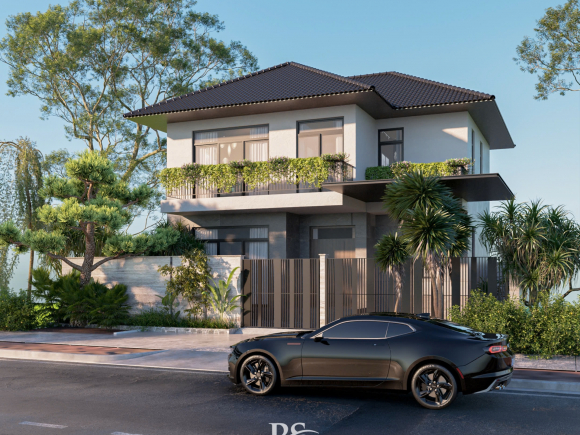 NHÀ PHỐ LONG AN: Sắc Nâu Của Đất Mẹ